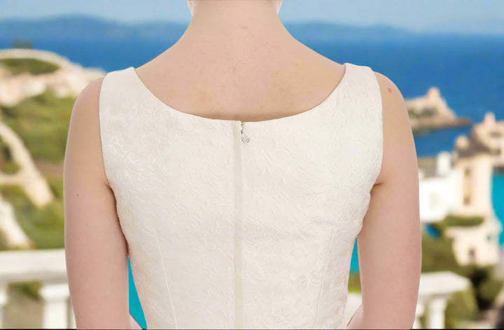 DOLCE & GABBANA Elegant Floral Brocade Sheath Dress