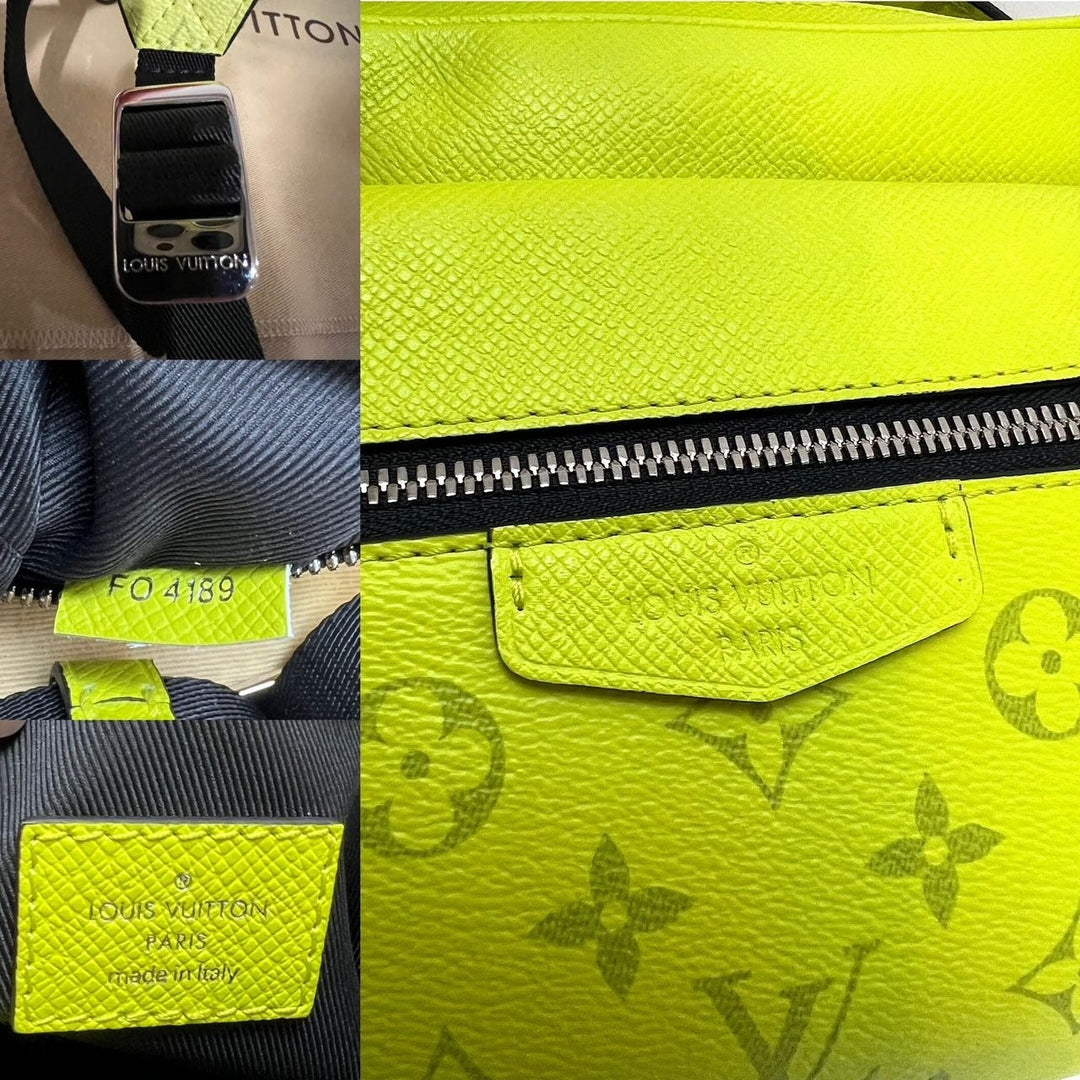 Louis Vuitton Taigarama Outdoor Messenger yellow bag – STORE 7994