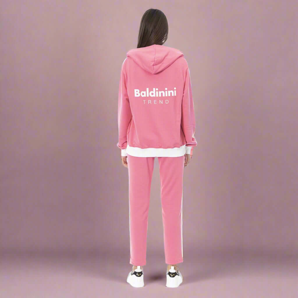 Colorful comfortable luxury Italian designed track suits with logo