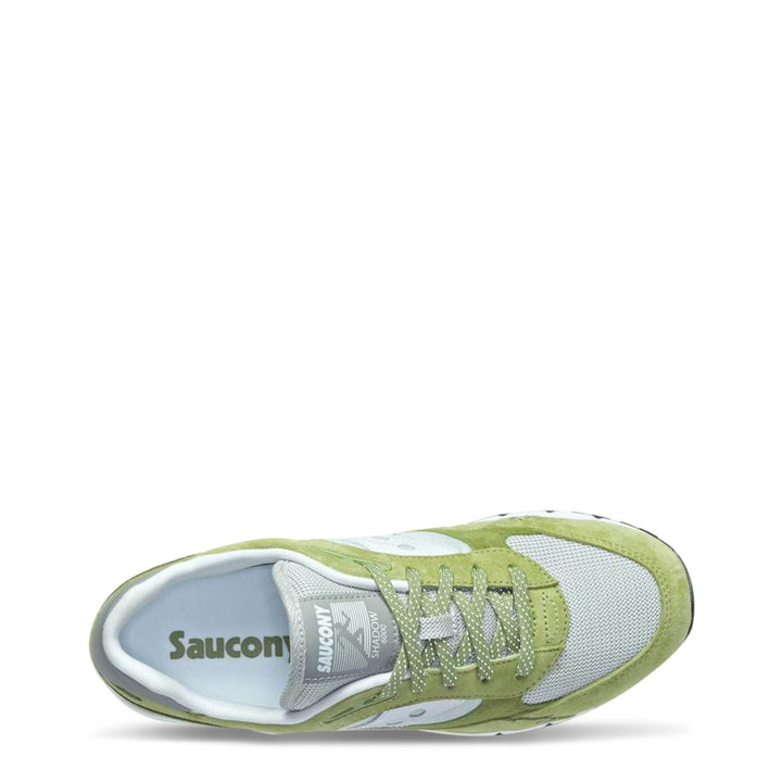 Saucony unisex green grey low top suede Sneakers
