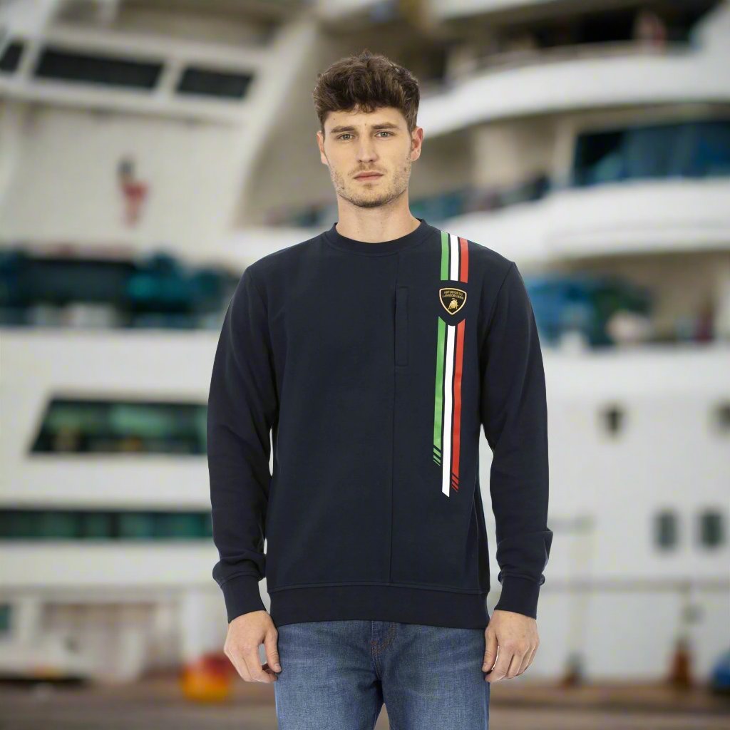 Automobili Lamborghini navy Sweatshirts