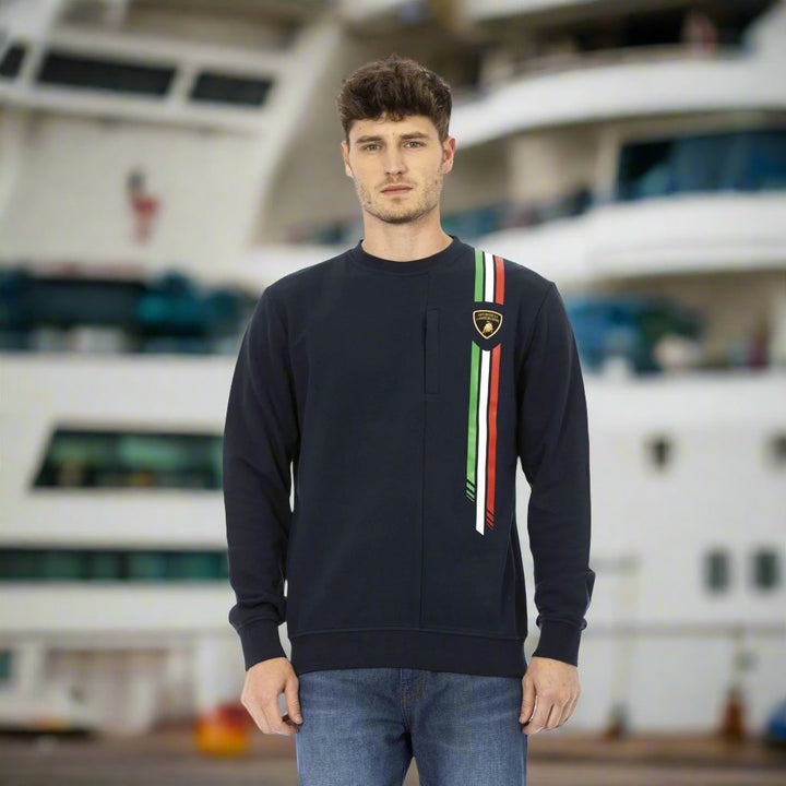 Automobili Lamborghini navy Sweatshirts