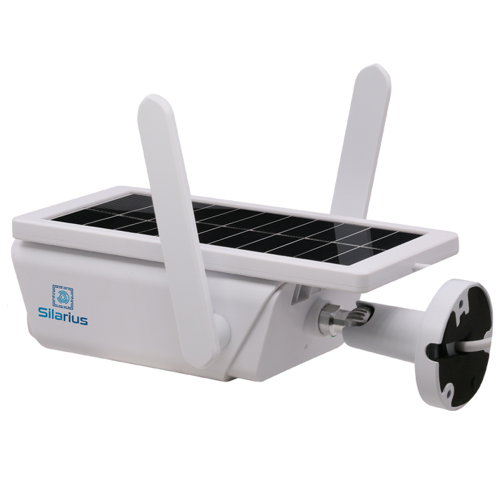 Silarius SIL-SOLARB3MPWIFI36 Bullet 3MP 3.6MM Solar Powered WiFi Camera (external removable 3W Solar Panel)