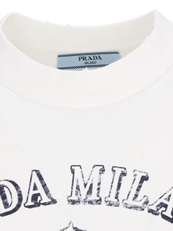 Prada Women Logo T-Shirt