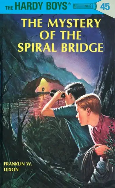 Hardy Boys 45: The Mystery of the Spiral Bridge - Hardcover