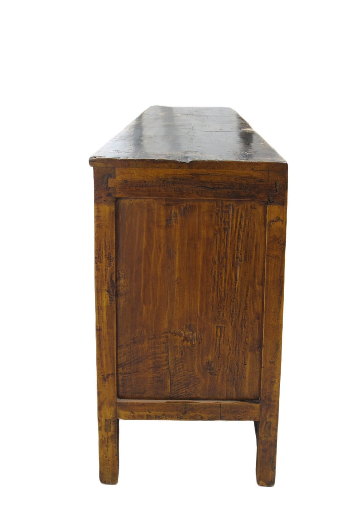 9 Feet Long Hand Painted Antique Asian Sideboard | Designer Sale