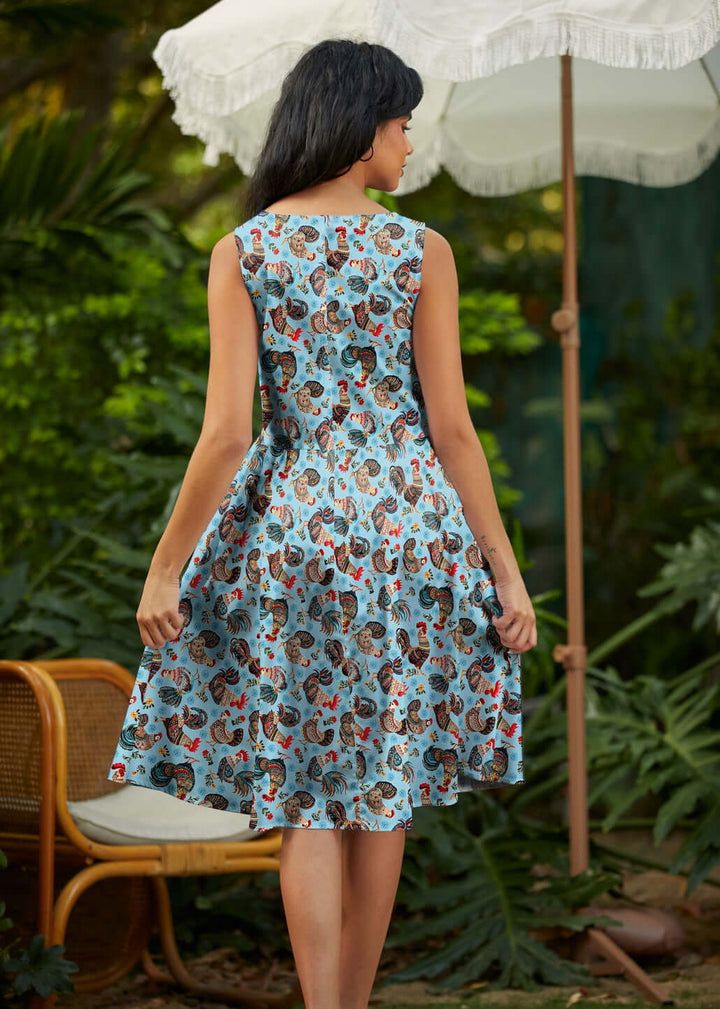 Chicken Vintage Dress