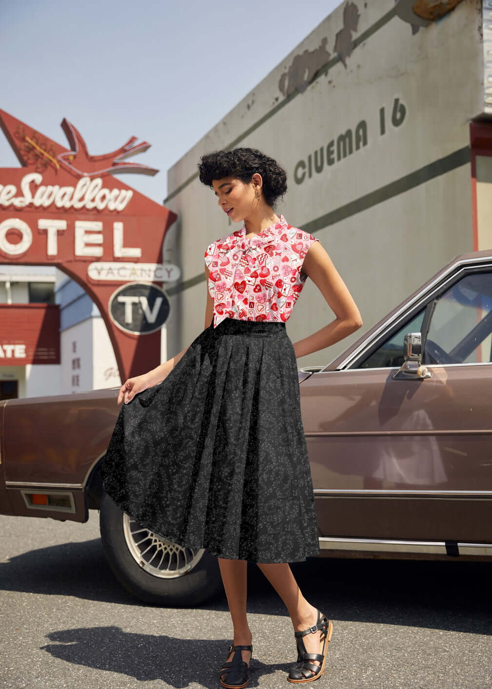 Music Notes Doris Skirt