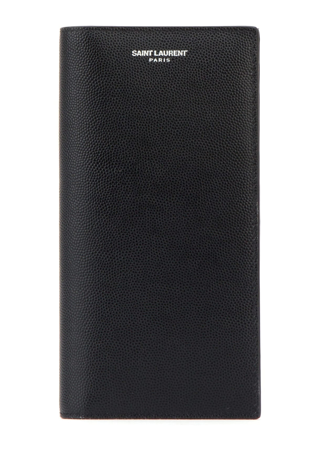 Saint Laurent Men Black Leather Wallet