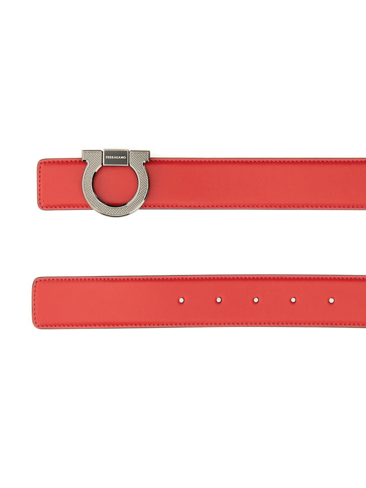 Ferragamo Men Leather Belt