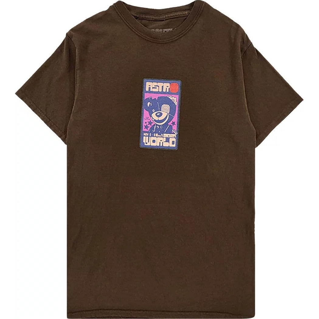 Cactus Jack by Travis Scott Scare Bear Tee I 'Brown'