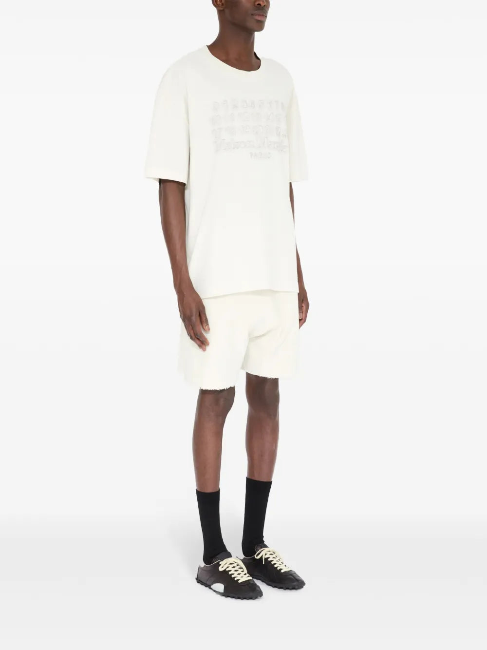 Maison Margiela Men T-Shirt With Numbers Motif