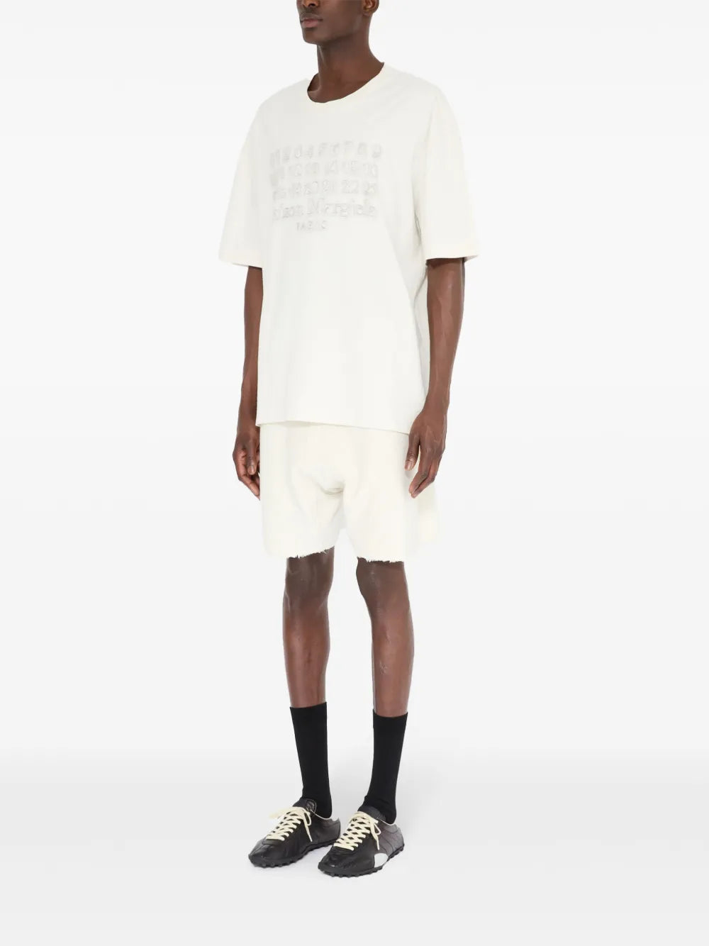 Maison Margiela Men T-Shirt With Numbers Motif