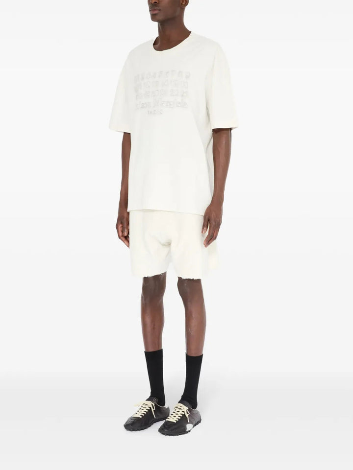 Maison Margiela Men T-Shirt With Numbers Motif