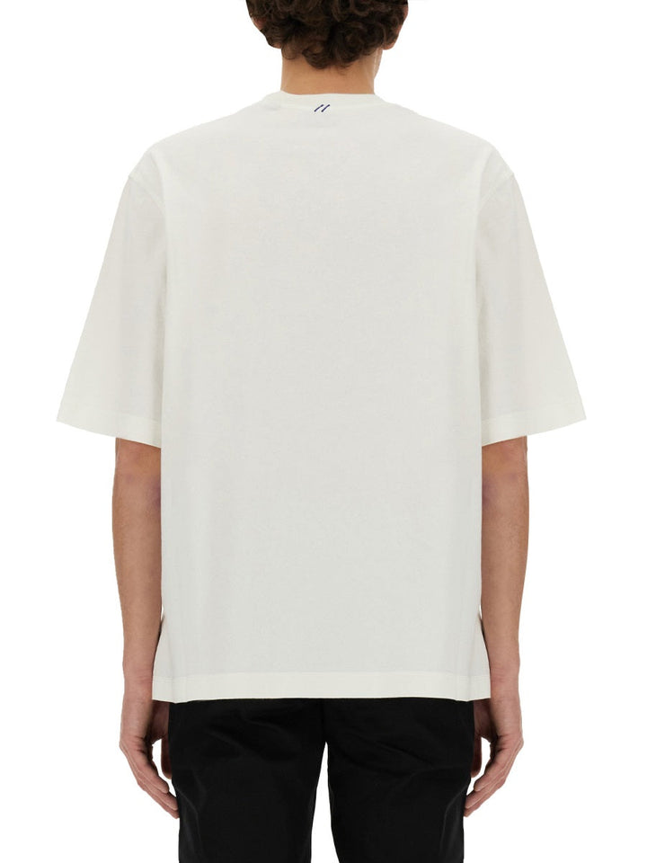 Burberry Men T-Shir With Ekd Patch