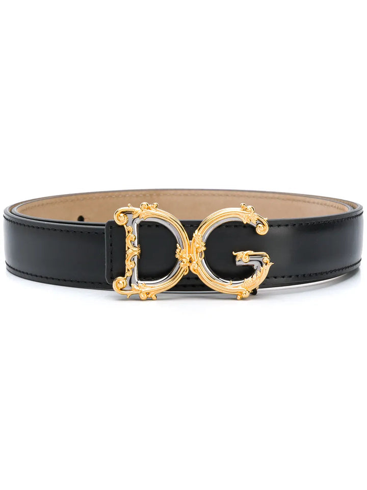 Dolce & Gabbana Women Belt With Dg Buckle
