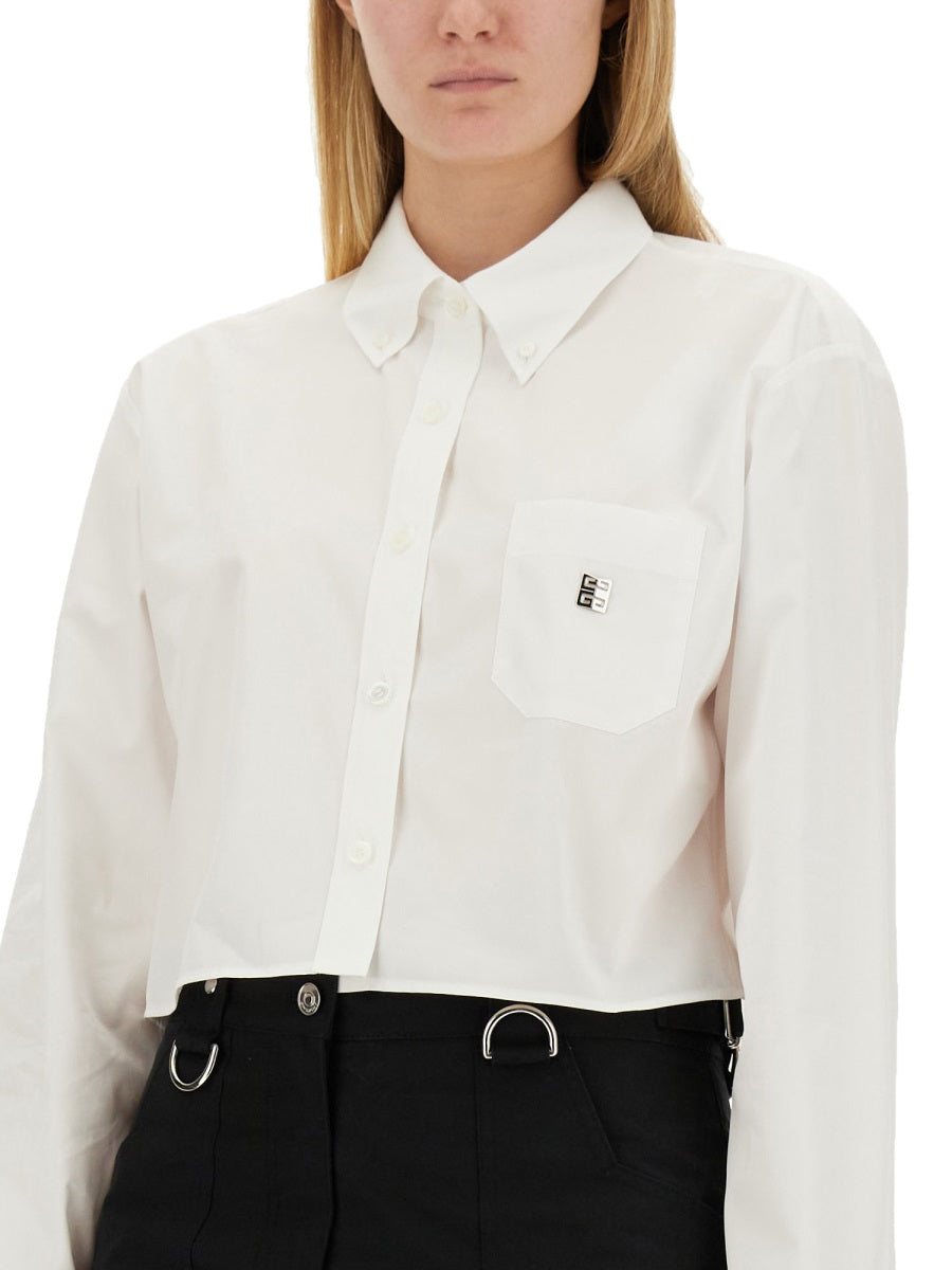 Givenchy Women Cropped Shirt