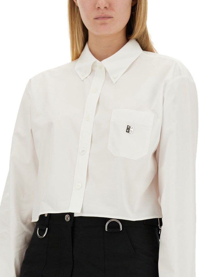 Givenchy Women Cropped Shirt