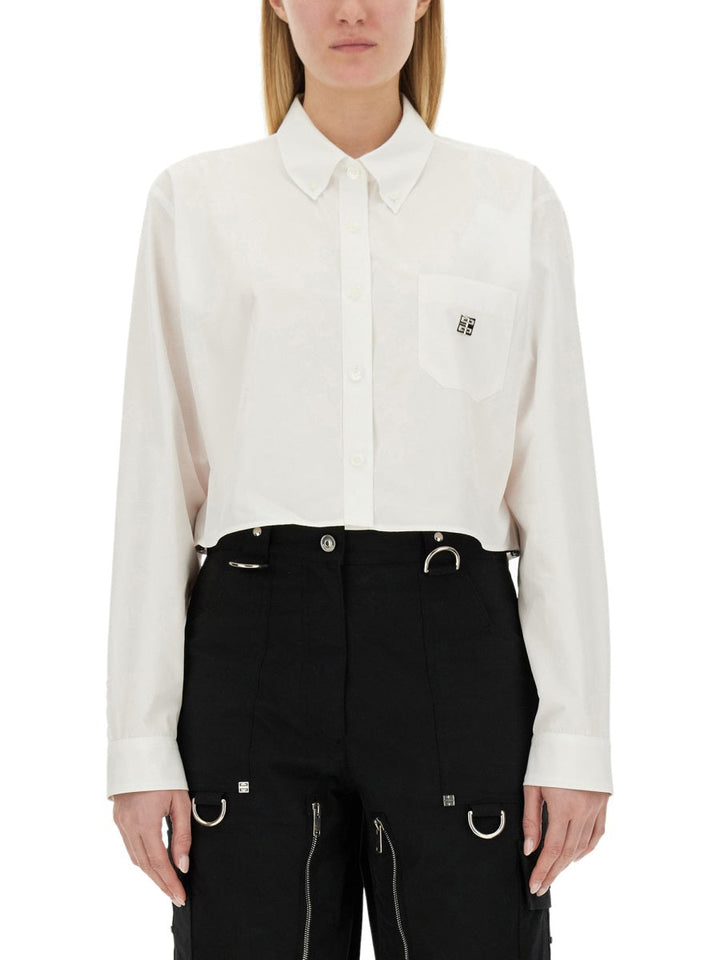 Givenchy Women Cropped Shirt