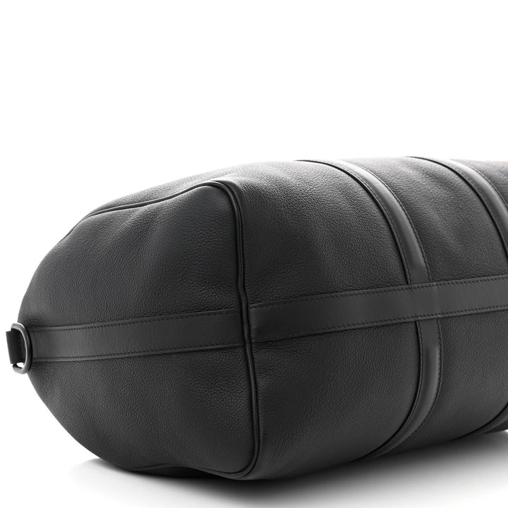 Louis Vuitton  Calfskin Damier Distorted Keepall Bandouliere 40 Black