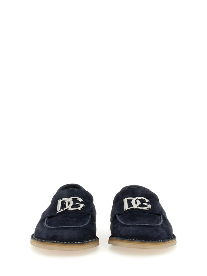 Dolce & Gabbana Men Suede Loafer