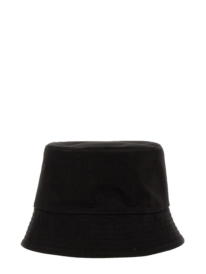 Alexander Mcqueen Men Bucket Hat With Logo
