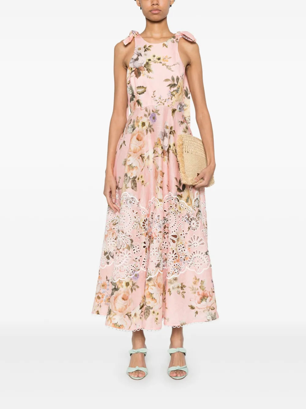 Zimmermann Women Acacia Broderie Midi Dress