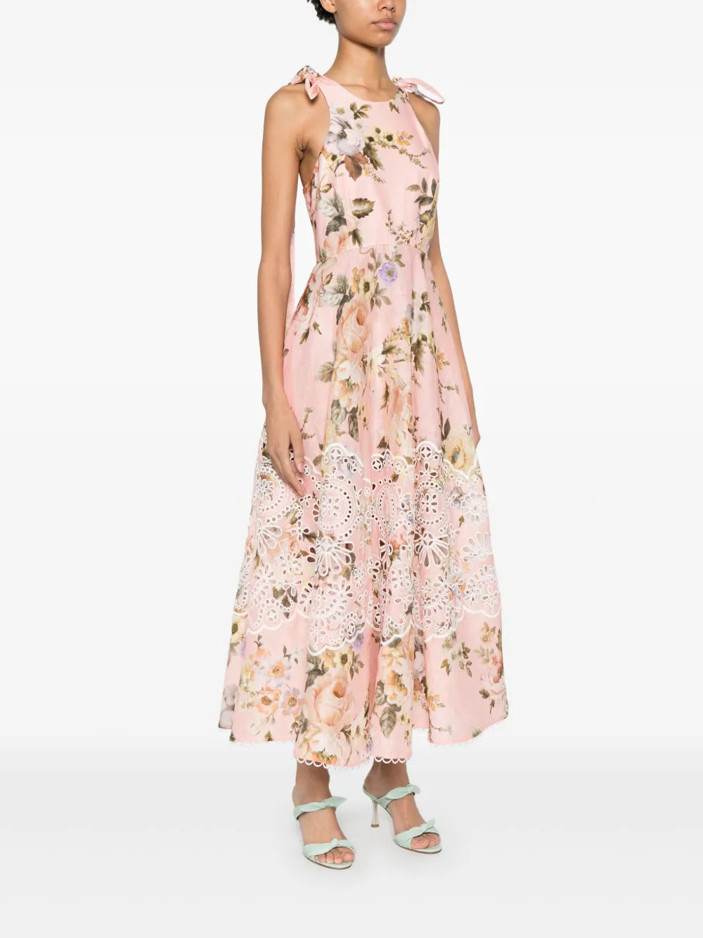Zimmermann Women Acacia Broderie Midi Dress