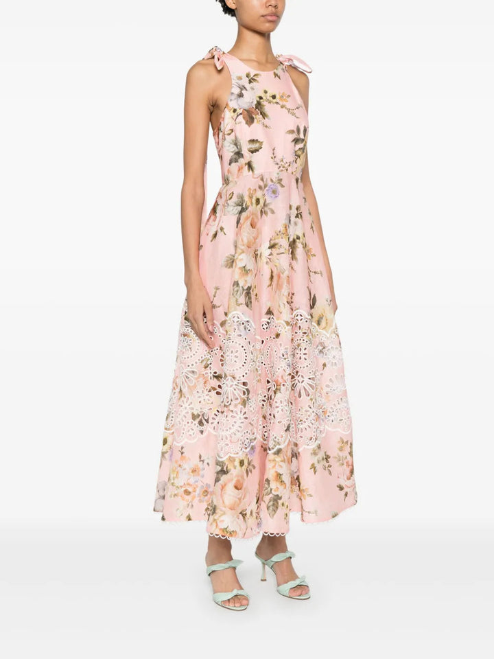 Zimmermann Women Acacia Broderie Midi Dress