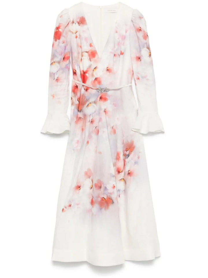 Zimmermann Women Crush Midi Dress