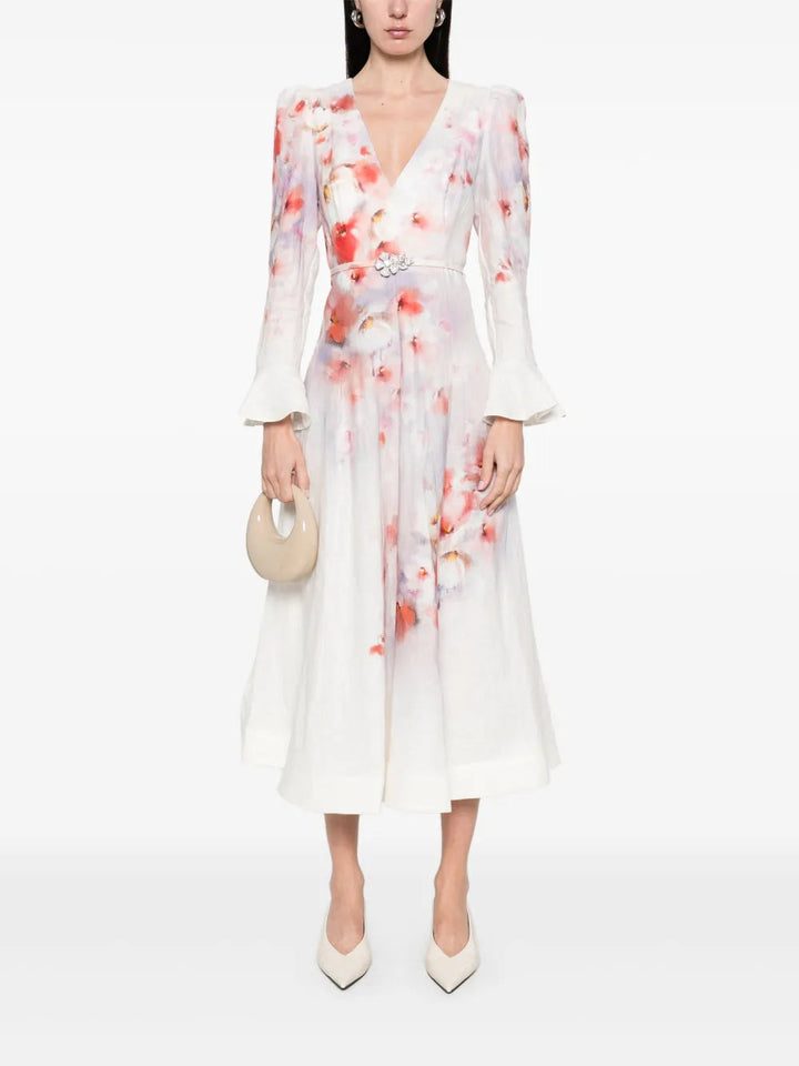 Zimmermann Women Crush Midi Dress