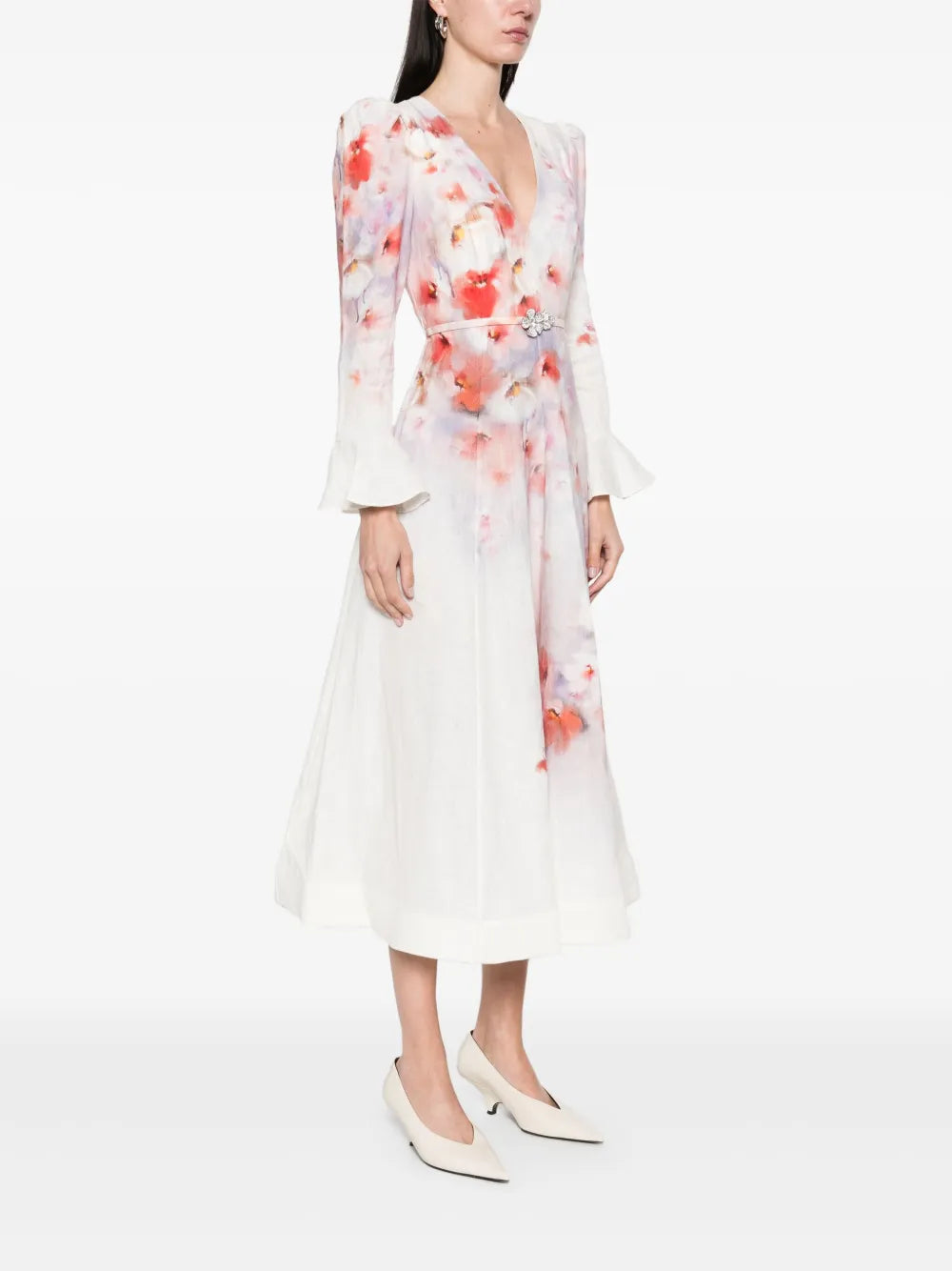 Zimmermann Women Crush Midi Dress