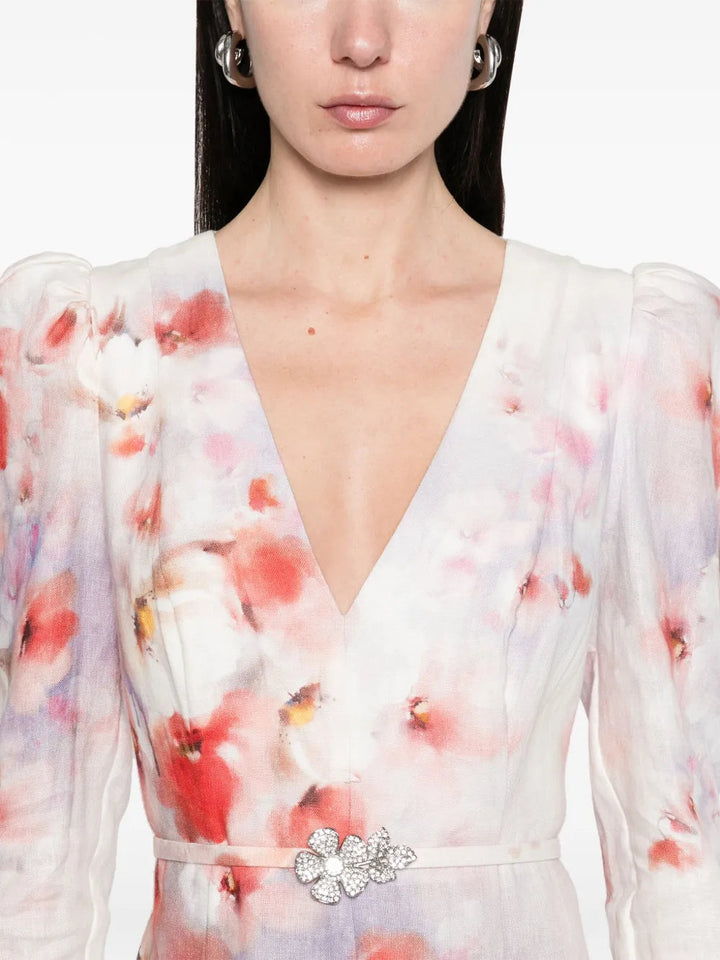 Zimmermann Women Crush Midi Dress