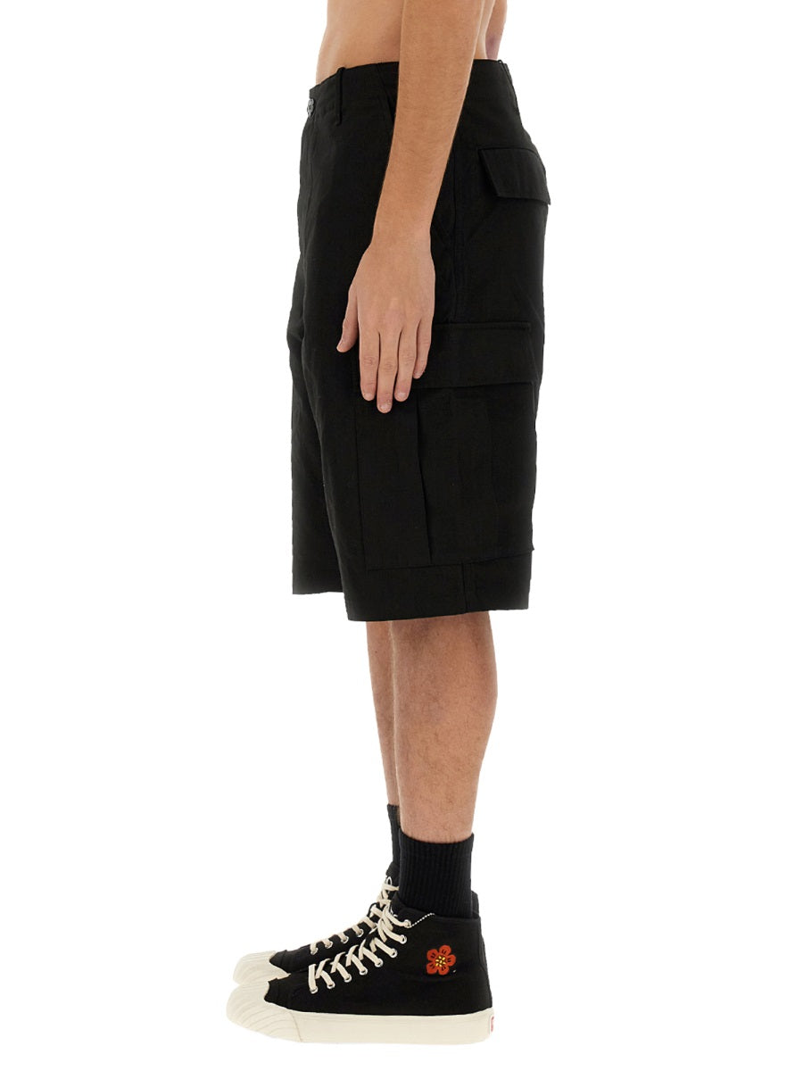 Kenzo Men Cargo Workwear Shorts