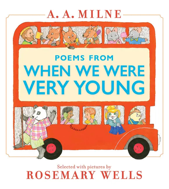 Poems from When We Were Very Young - Hardcover