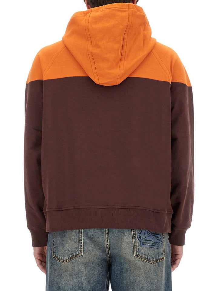 Etro Men Hooded Sweatshirt With Logo
