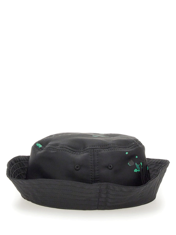 MOSCHINO COUTURE Logo Embellished Bucket Hat