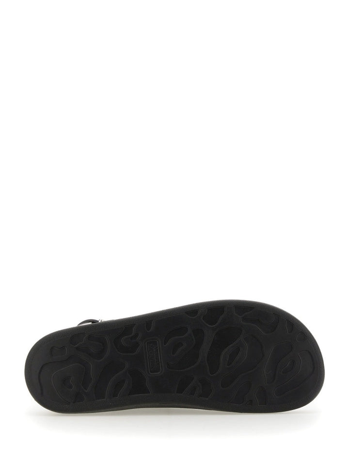 Alexander Mcqueen Men Leather Sandal