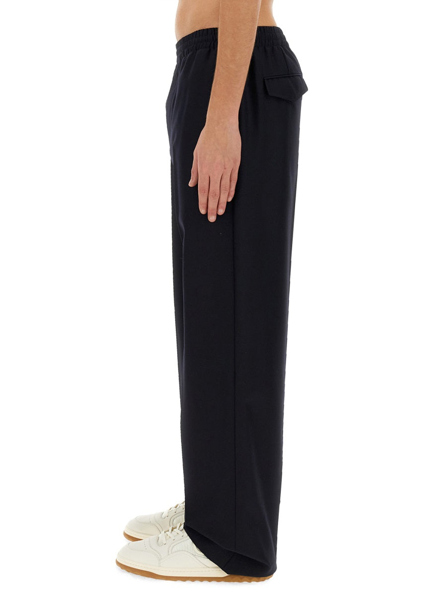 Gucci Men Wool Twill Jogging Pants