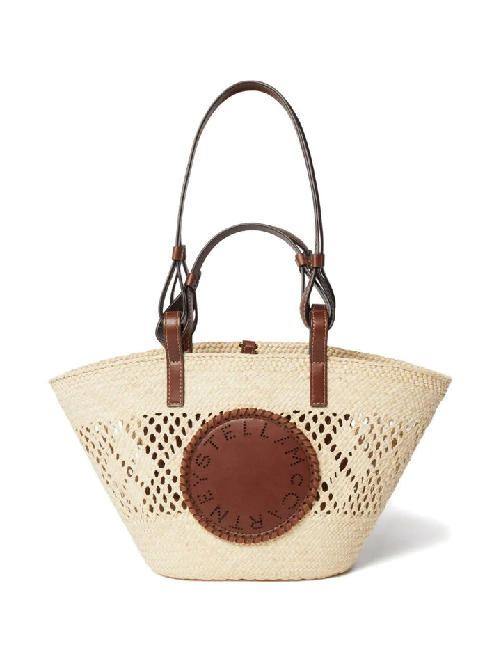 Stella Mccartney Women Tote Bag With Perforated Logo