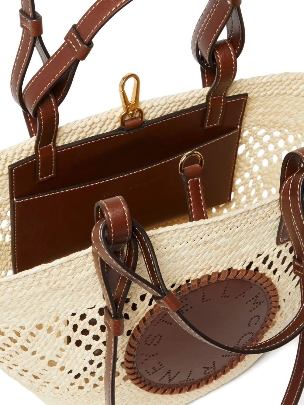 Stella Mccartney Women Tote Bag With Perforated Logo