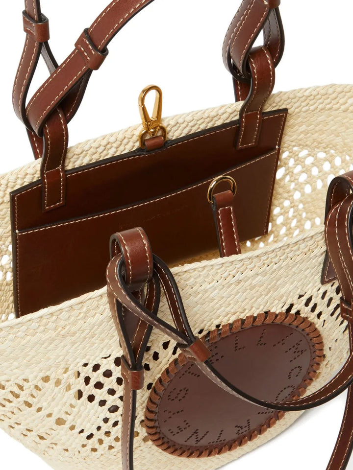 Stella Mccartney Women Tote Bag With Perforated Logo