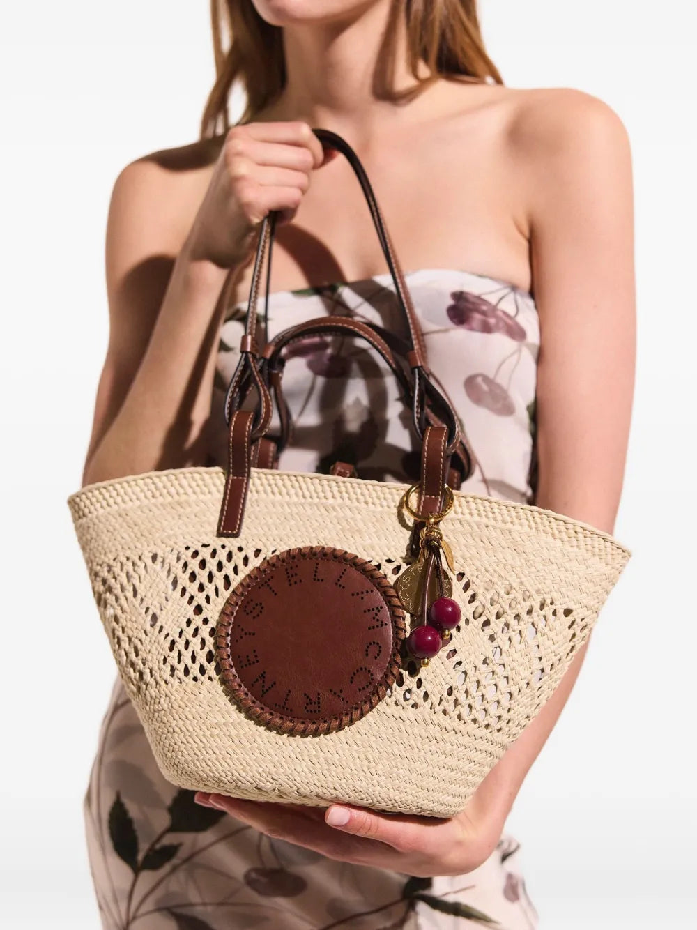 Stella Mccartney Women Tote Bag With Perforated Logo