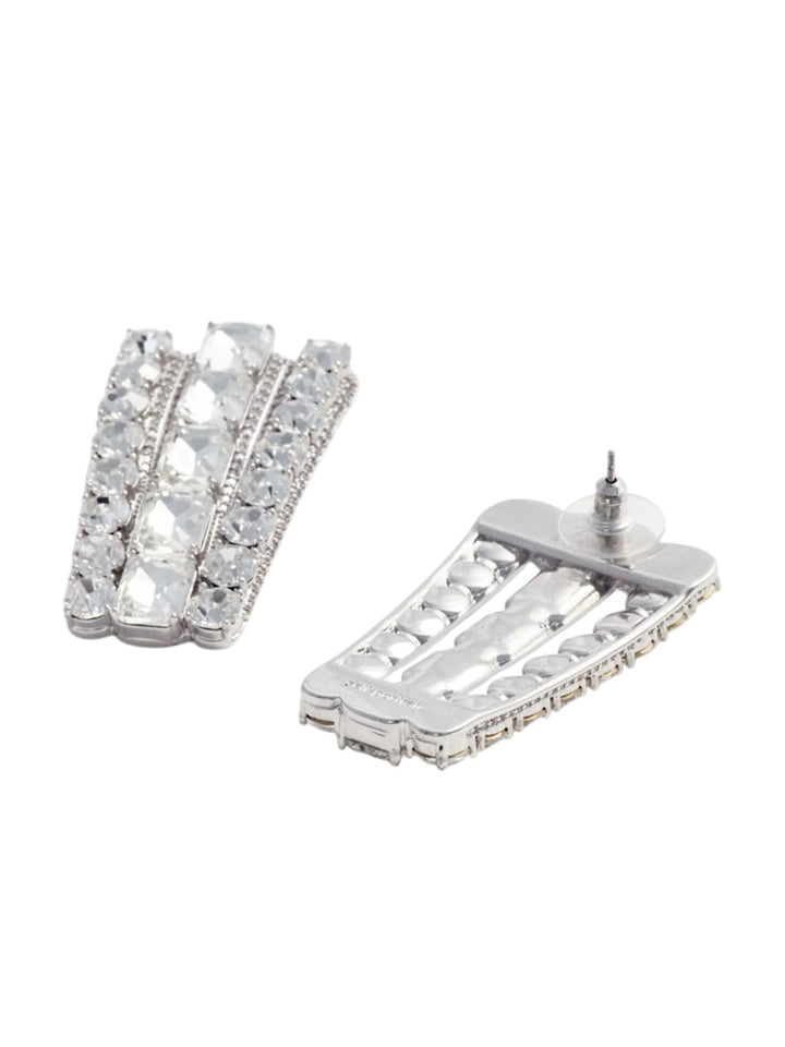 Self-Portrait Women Multi-Crystal Earrings