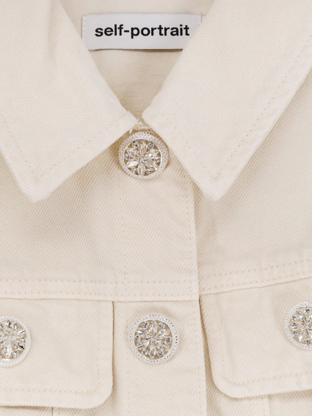 Self-Portrait Women Denim Dress