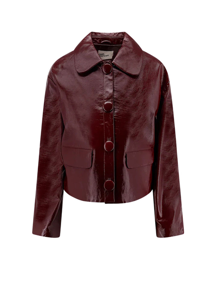 Self-Portrait Women Leather Jacket