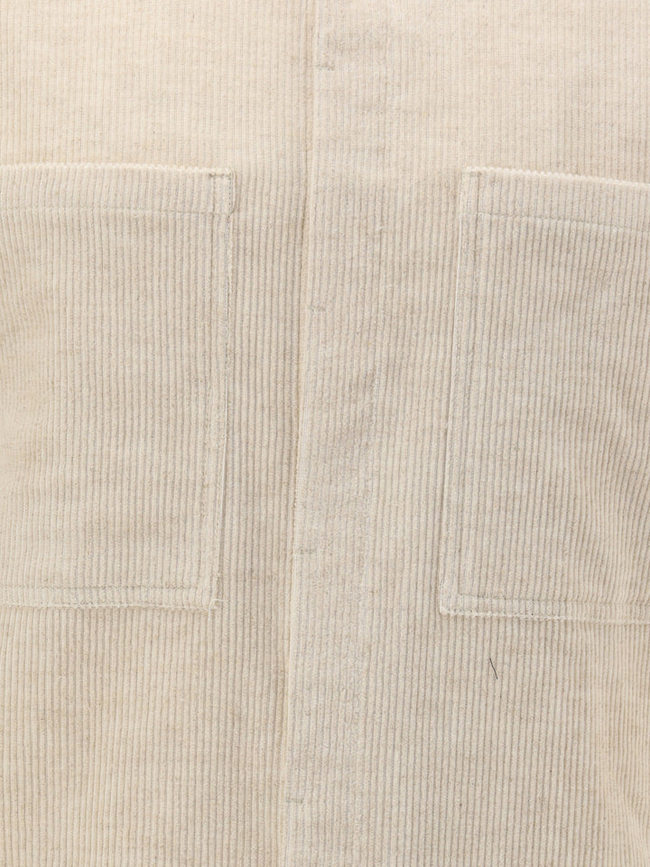 Rick Owens Men Corduroy Shirt