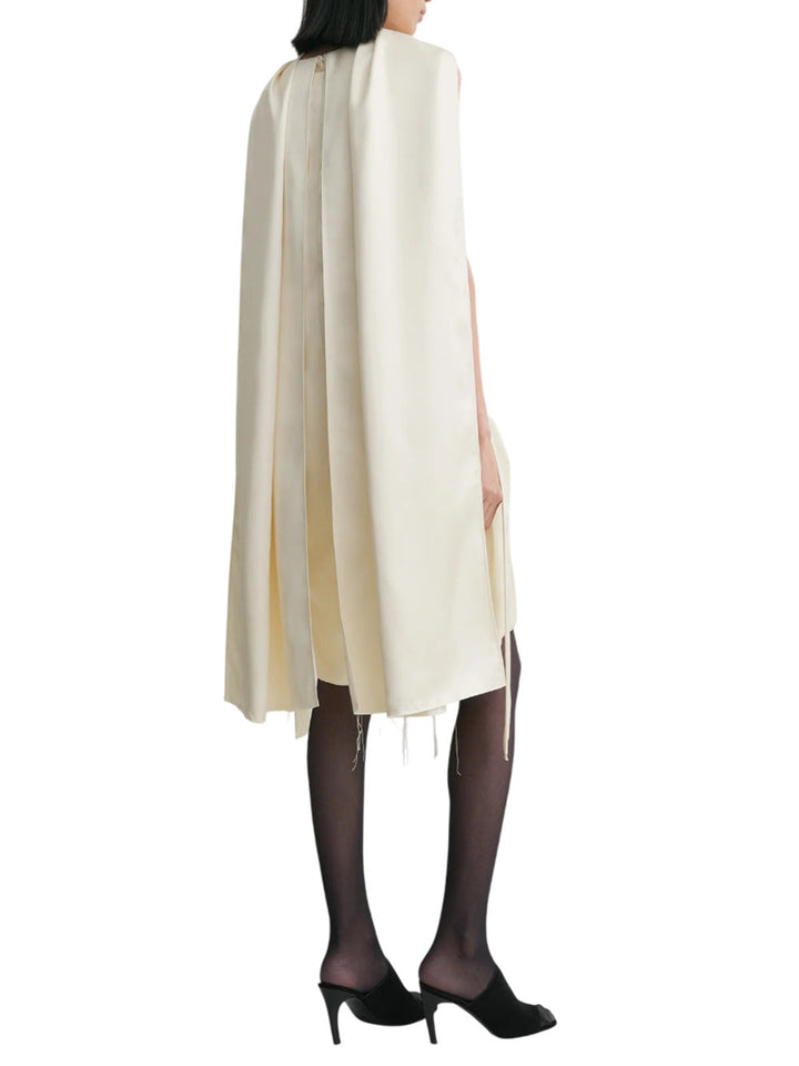 Toteme Women Cocoon Scarf Dress Ecru