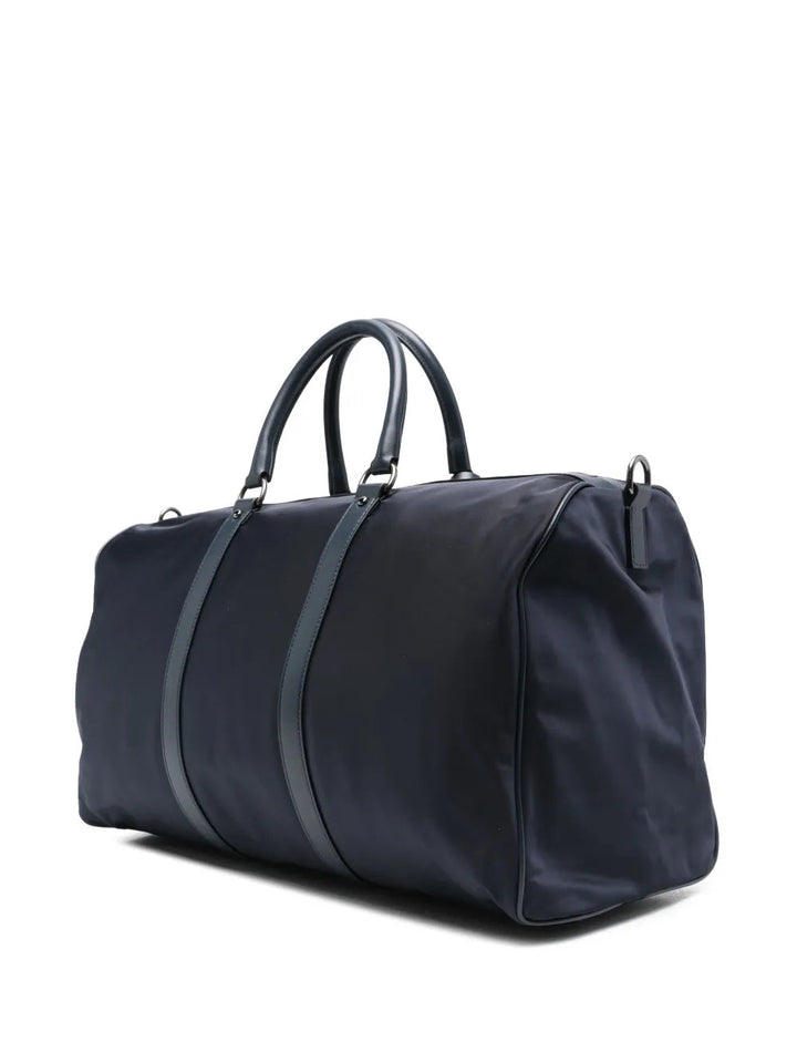 Kiton Men Travel Bag With Logo Tag