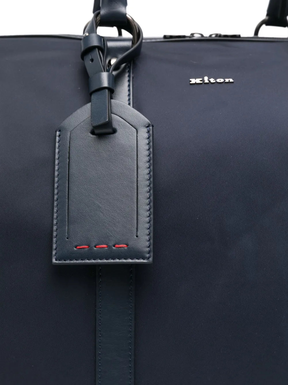 Kiton Men Travel Bag With Logo Tag